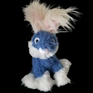 RHTF MTY International 15" Super Soft Blue Floppy Long Haired Ear Bunny Rabbit